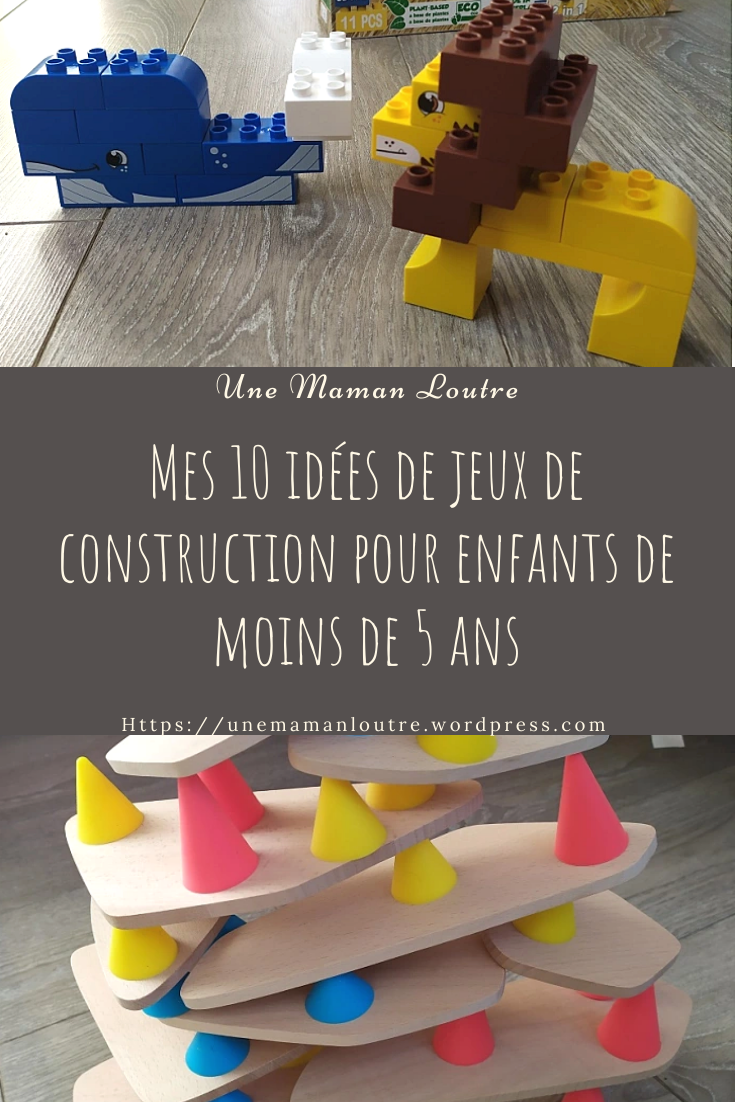 Mes 10 idées de jeux de construction pour enfants de moins de 5 ans – Le  blog et les jeux d'une Maman Loutre