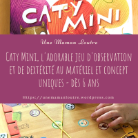 Mon avis sur Caty Mini, l'original jeu d'observation et dextérité de Tiki Editions, dès 6 ans