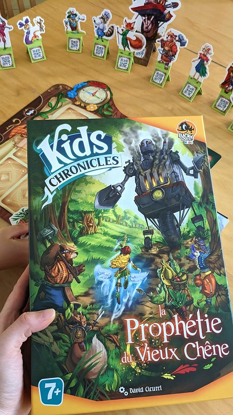 Mon avis sur Kids Chronicles, la prophétie du Vieux chêne, l'incroyable aventure immersive dès 7 ans