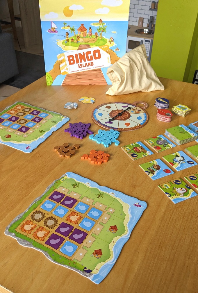Mon avis sur Bingo Island, le bingo stratégique dès 6 ans